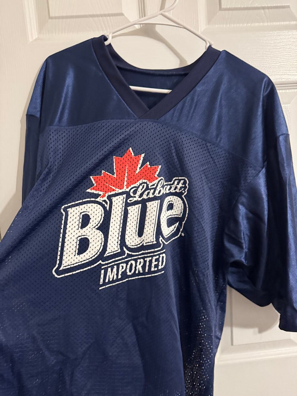 Labbat Blue Jersey Football Hockey Beer League Sz: Large